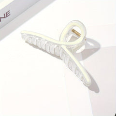Large Colorful Hair Claw Transparent Shark Claw Hair Accessory