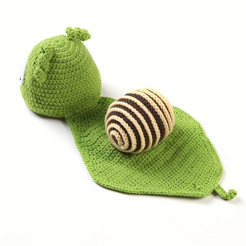Newborn Snail Crochet Knitted Photo Outfit Baby Costume