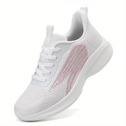 Breathable Mesh Walking Shoes Soft Sole Athletic Sneakers For Women