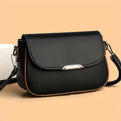 Solid Crossbody Bag Mini Shoulder Purse for Everyday Wear Square Comfortable