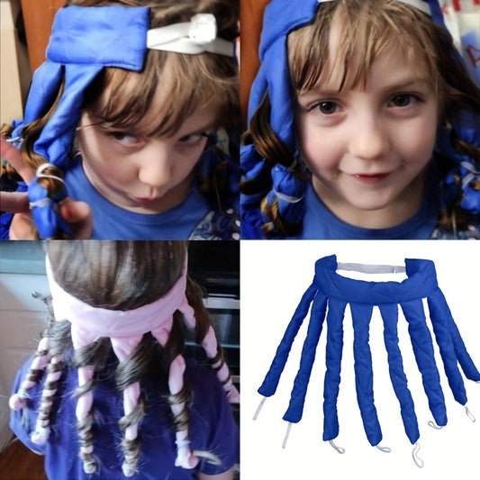 Lazy Octopus Hair Curler Heatless DIY Curly Hair For Girls