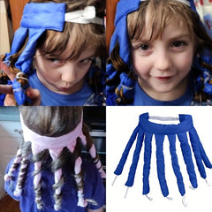 Lazy Octopus Hair Curler Heatless DIY Curly Hair For Girls