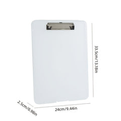 2pcs A4 Storage Box Clip Stationery Paper Storage Device