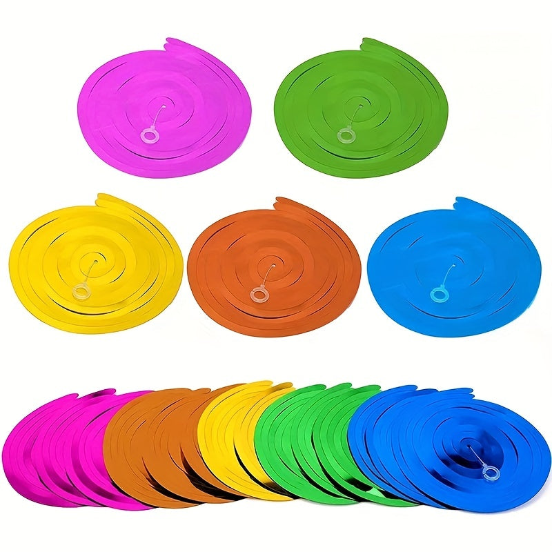 6 Pcs Happy Birthday Hanging Swirls Decoration