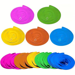 6 Pcs Happy Birthday Hanging Swirls Decoration