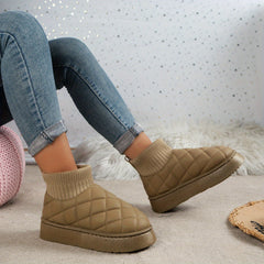 Women's Winter Snow Boots Cozy Non slip Outdoor Shoes