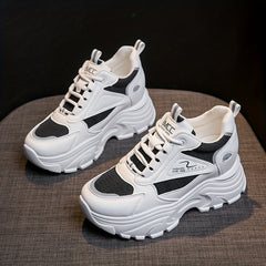 Non Slip Thick Shock Absorption Sports Sneakers Casual Walking Shoes