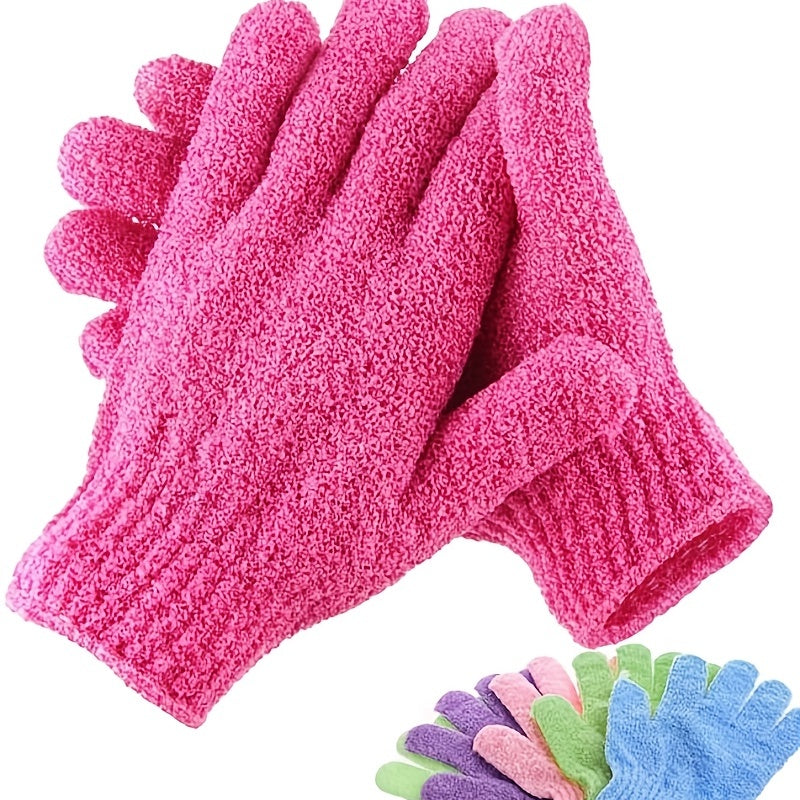 Moisturizing Bath Gloves with Massage Sponge for Skin Care