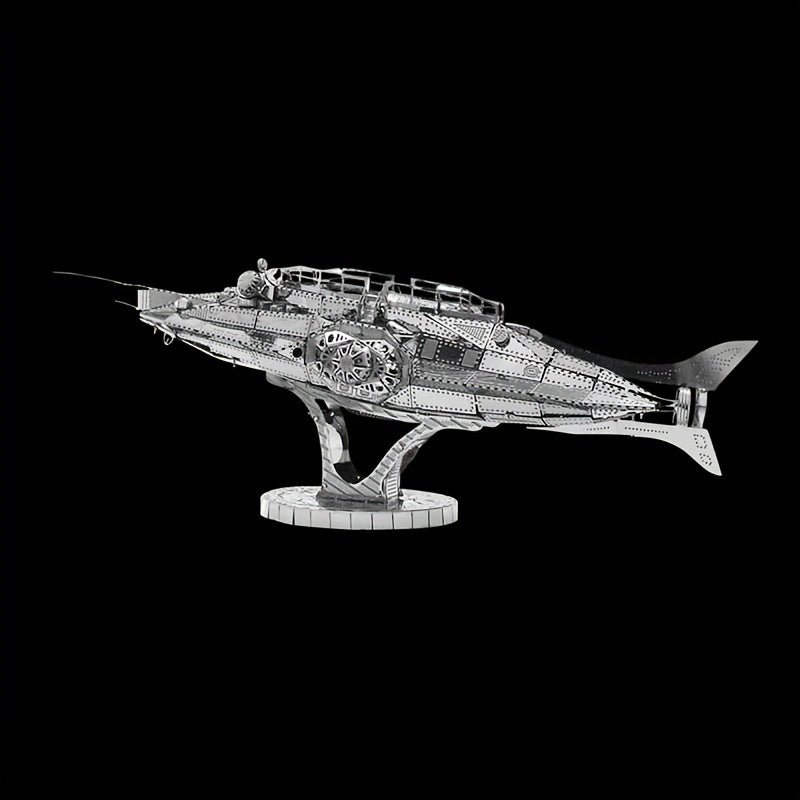 3D Metal Jigsaw Puzzle Model DIY Boat Military Series Birthday Gift