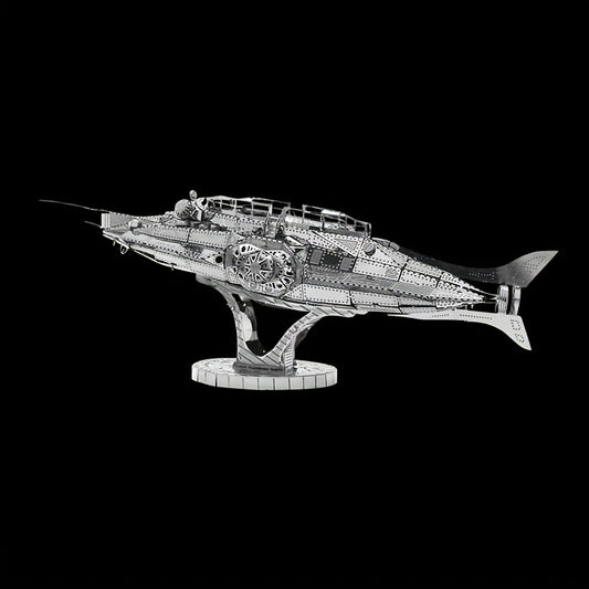 3D Metal Jigsaw Puzzle Model DIY Boat Military Series Birthday Gift