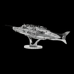 3D Metal Jigsaw Puzzle Model DIY Boat Military Series Birthday Gift