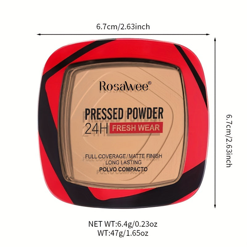 Matte Pressed Powder Foundation 24H Fresh Wear Control Matte Foundation