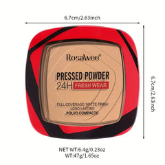 Matte Pressed Powder Foundation 24H Fresh Wear Control Matte Foundation