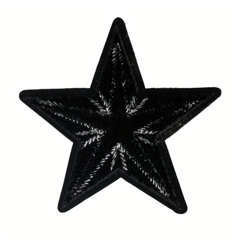 Red Pentagram Love Iron Embroidery Gift Dressing Cell Phone DIY Bag