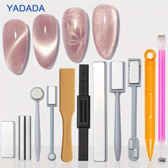 YADADA Nail Magnet Tool Cat Eye Magnet For Nails Dual Ended Magnetic Stick