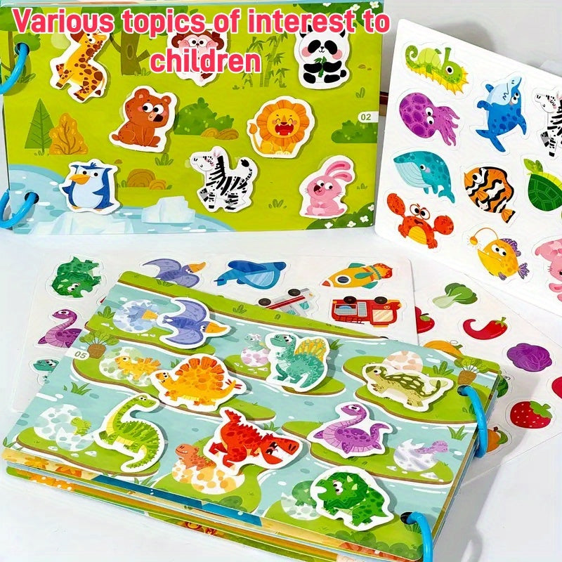 Interactive Quiet Book for Toddlers Educational Sensory Learning Activity Toy