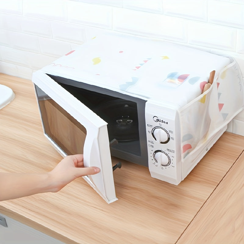 Microwave Oven Cover Dustproof Waterproof Anti-fouling Kitchen Storage
