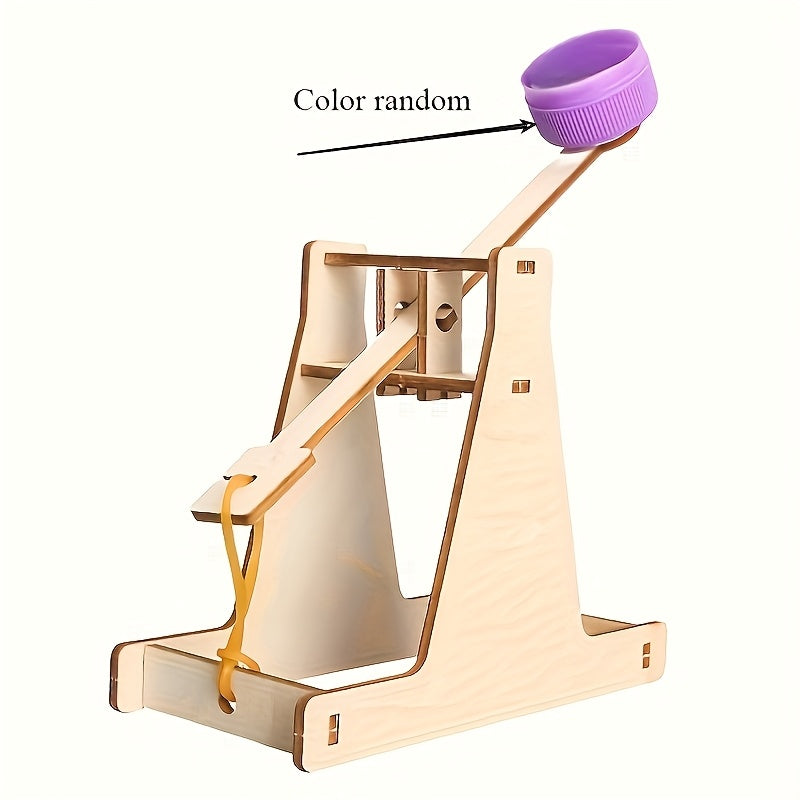 Trebuchet Technology DIY Wooden Craft Science Project Slingshot