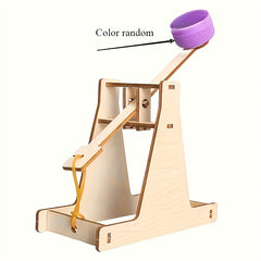 Trebuchet Technology DIY Wooden Craft Science Project Slingshot