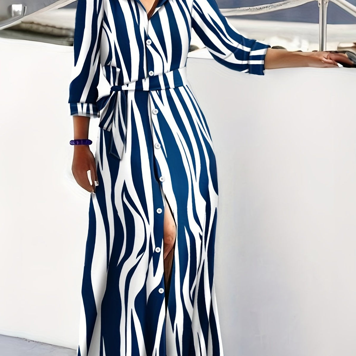 Floral Print Maxi Dress