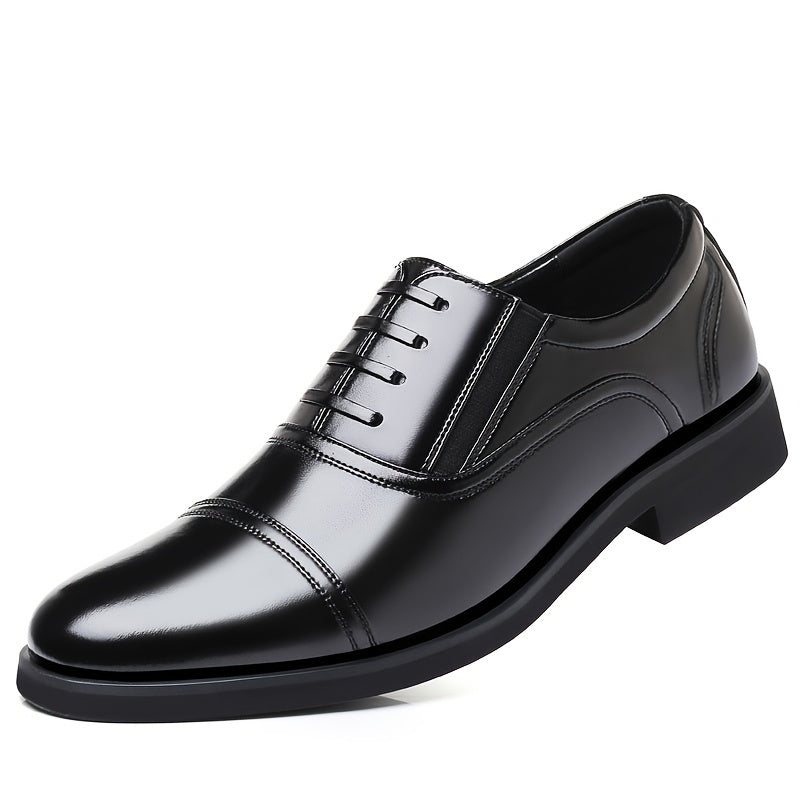 Men's Cap toe Oxfords Formal Dress Shoes