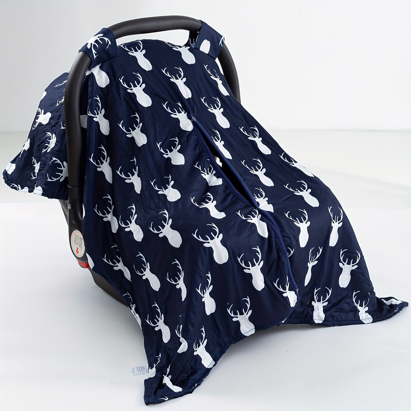 Cartoon Deer Print Car Seat Sunshade Cover Canopy