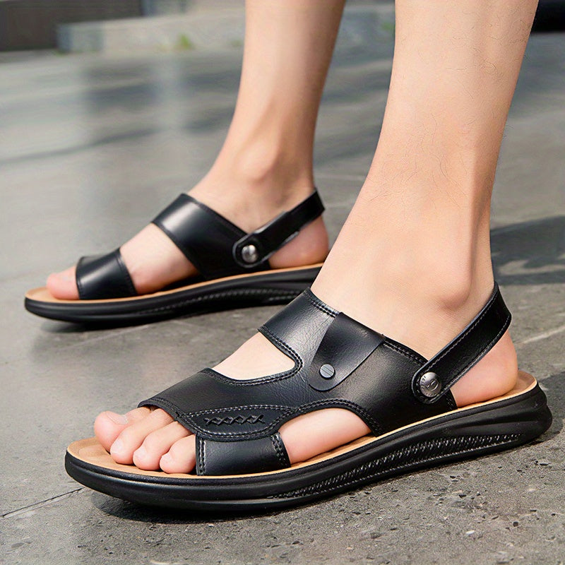 Men's Dual Purpose Casual Sandals Non Slip Open Toe Shoes