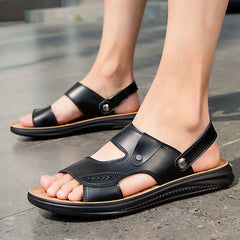 Men's Dual Purpose Casual Sandals Non Slip Open Toe Shoes