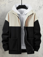 Autumn&Winter Fleece Men's Jacket Stand Collar