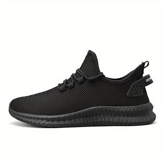Men's Breathable Knit Casual Shoes for Traveling