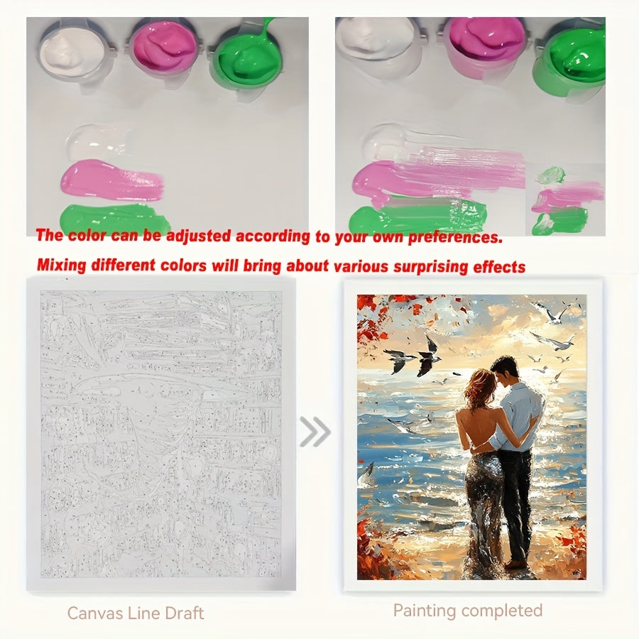 DIY Painting & Drawing Kit - Romantic Date Gift for Beginners