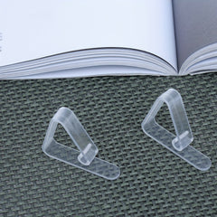 6 PCS Clear Plastic Tablecloth Clips for Party Table Cloth Holder
