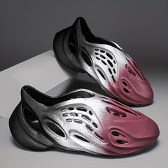 Foam Runner Shoes Gradient Sandals Slip on Quick Dry Water Shoes