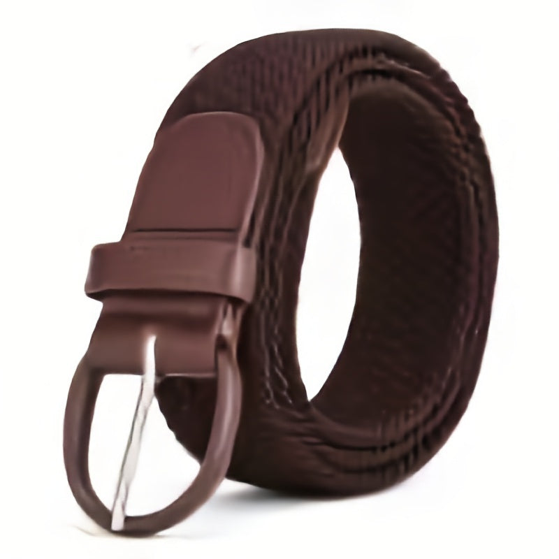 Youth Elastic Twill Weave Belt Casual Quick-drying Breathable
