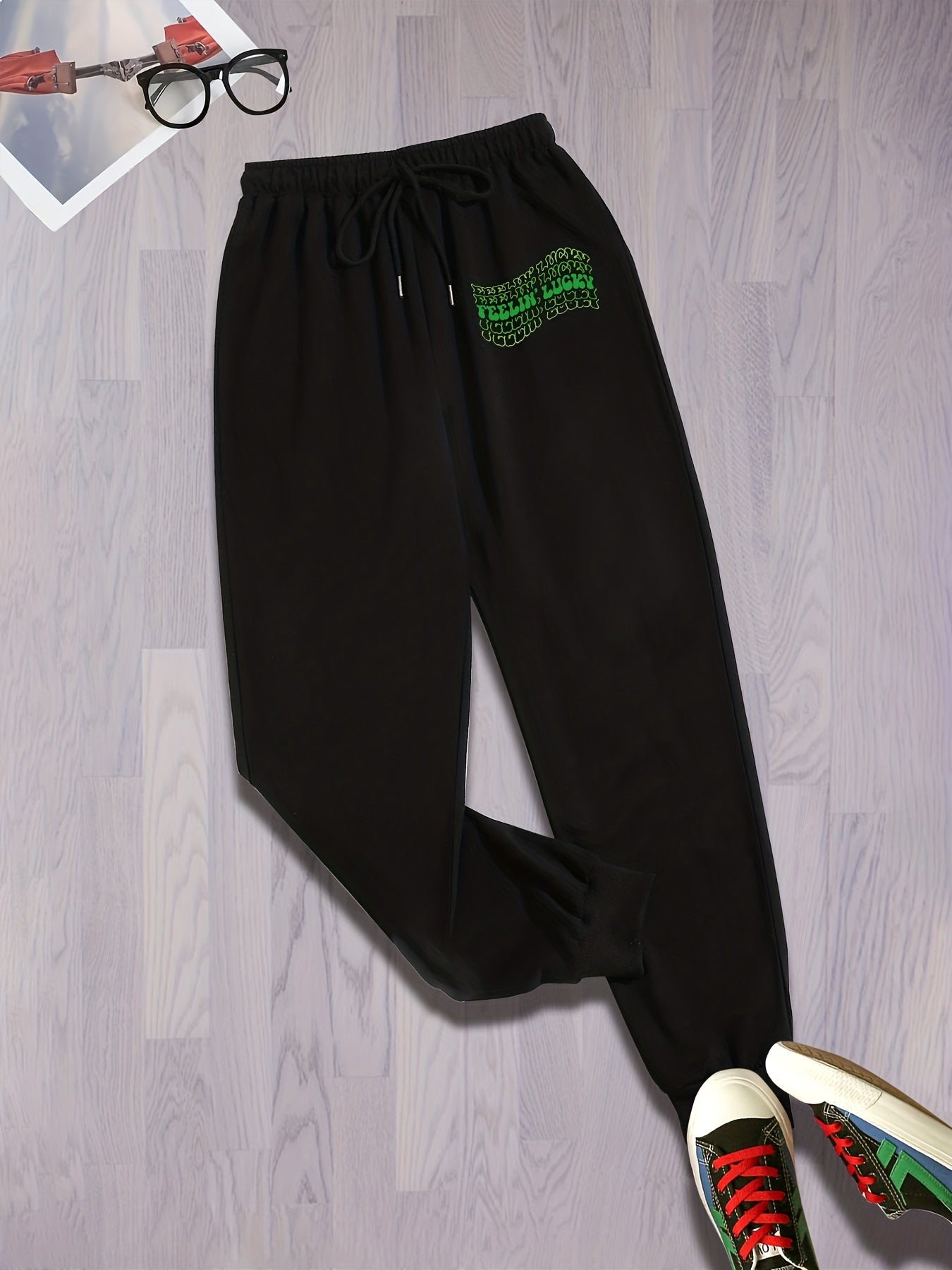  St Patrick's Casual Sports Sweatpants Women's Plus