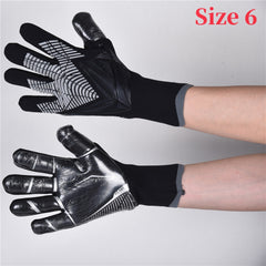 Latex Football Goalkeeper Gloves Thickened Comfortable Durable Anti-slip
