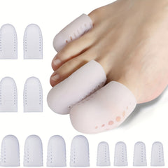 Breathable Silicone Toe Protectors for Runners & Foot Care