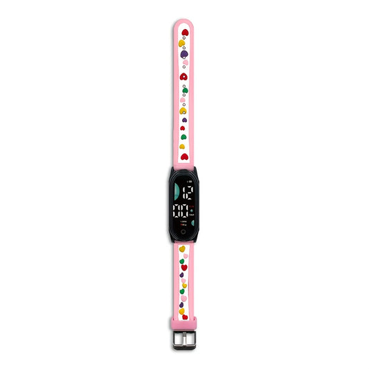 LED Sports Watch with Backlit Display for Soccer Basketball Swimming