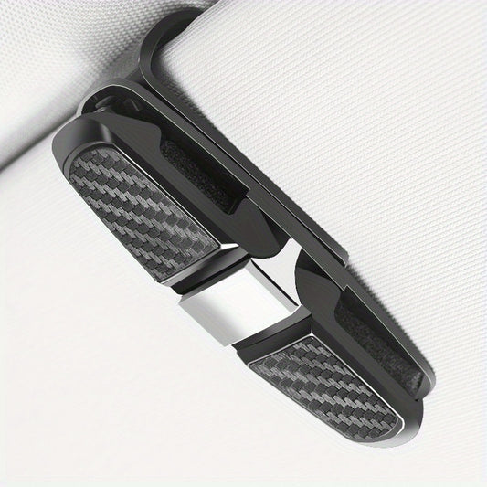Car Sun Visor Glasses Holder with Ticket Card Clip
