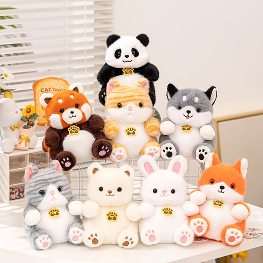 Cute Animal Plush Toys Variety Set Halloween Edition