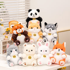 Cute Animal Plush Toys Variety Set Halloween Edition