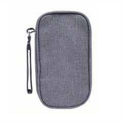 Portable Cable Storage Bag Electronics Organizer Earphone Bag
