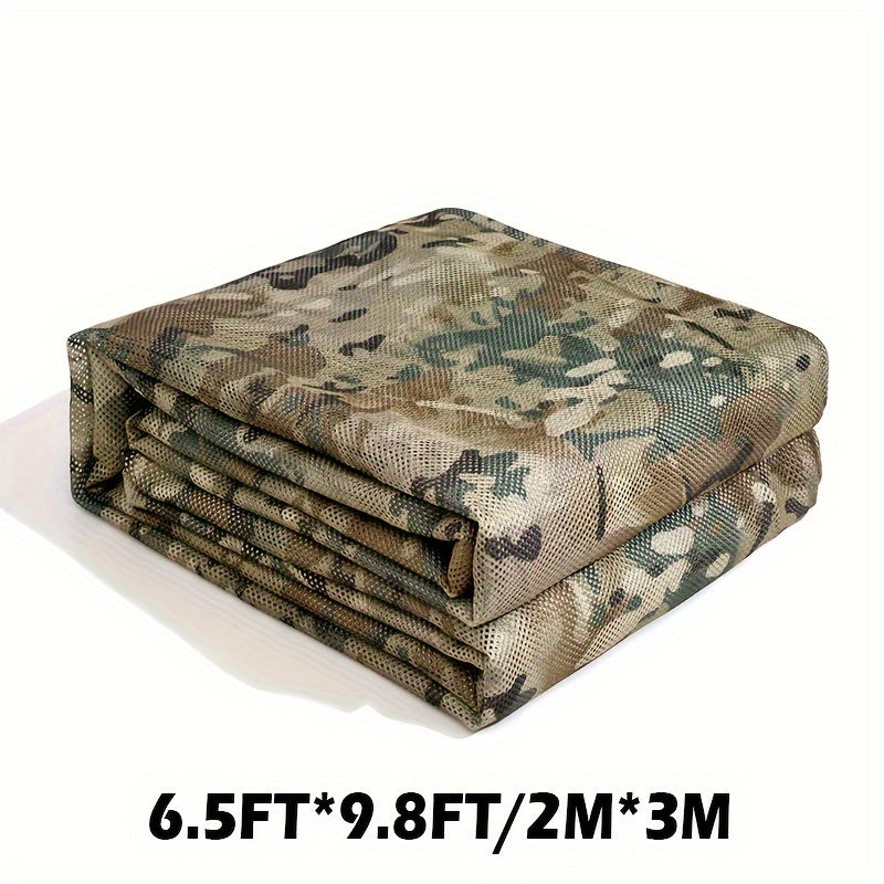 300D Camo Mesh Burlap Ground Blinds for Wildlife Photography