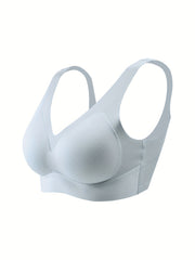 Full Coverage Wireless Bra Comfy & Breathable Lingerie