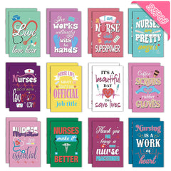 24pcs Nurses Week Mini Journals Notebook Bulk Appreciation Graduation Medical Nu