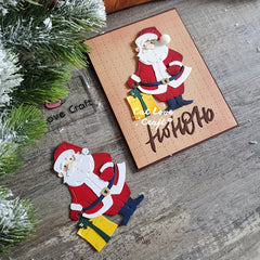 Catlove Santa Claus Gift Christmas Metal Cutting Dies for Card Making