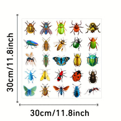 50pcs Insect Spider Cartoon Stickers for DIY Water Cup Computer Phone Skateboard