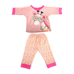 Cartoon Unicorn Cat Shark Giraffe Pajama Clothes Set for 18" Doll
