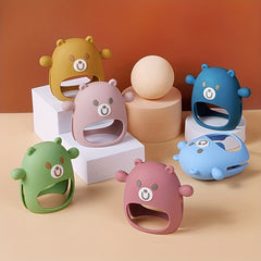 Animal Shape Teether Silicone Baby Teething Toy For 6M Baby Chew Toy