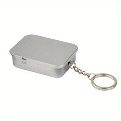 Portable Candy Box with Key Lock Pill Jewelry Storage